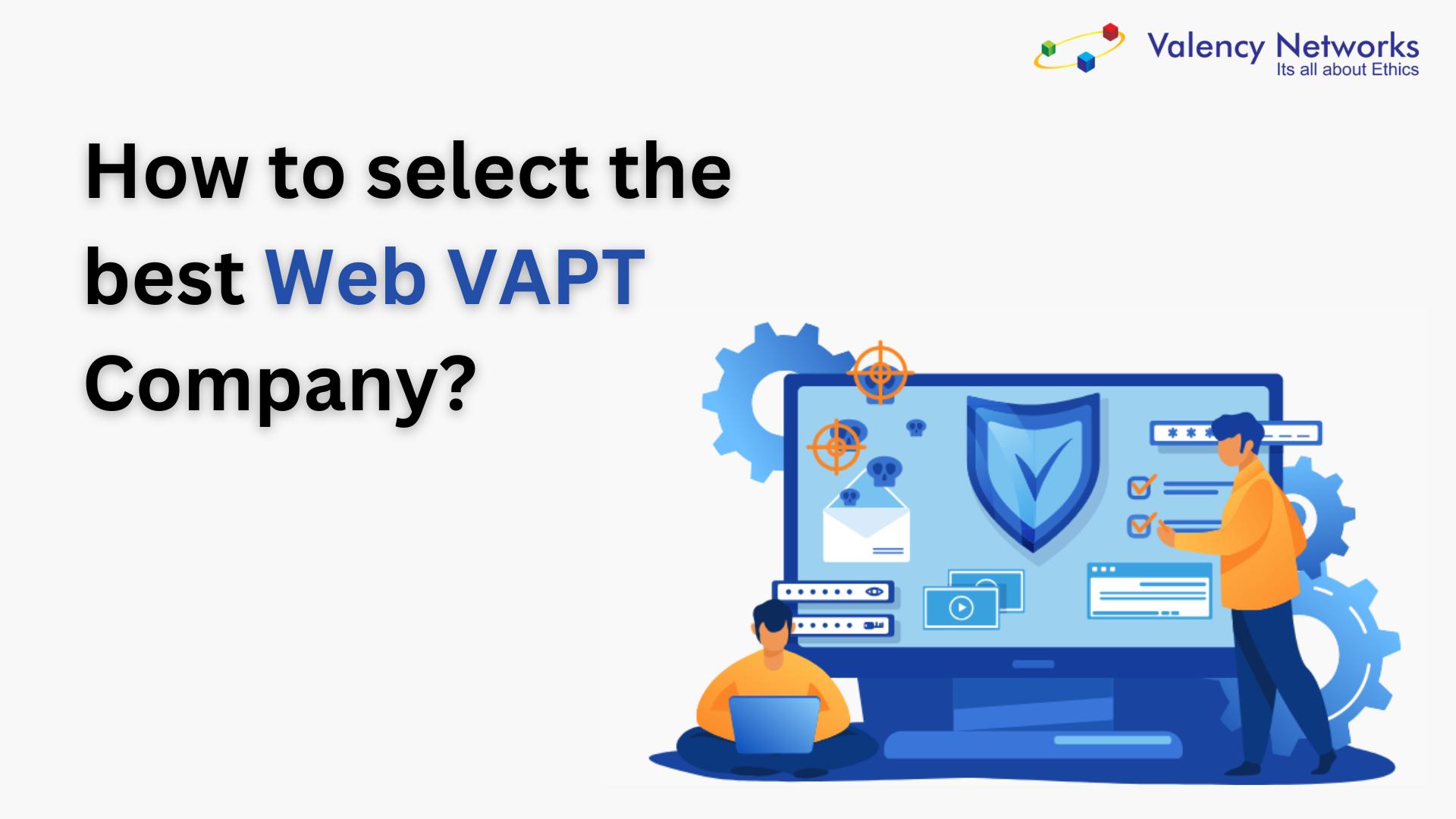 How to select a best Web VAPT Company?